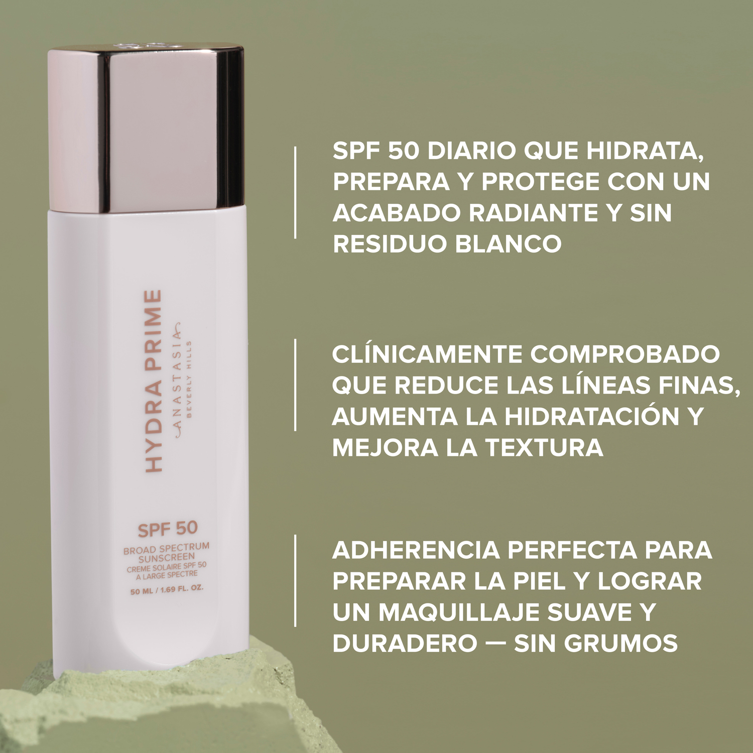 HYDRA PRIME SPF 50 (PROTECTOR SOLAR SPF 50 Y PRIMER)